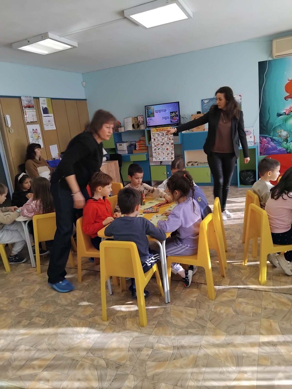 Съвместно преподаване в ДГ' Приказни герои" гр. Септември 2